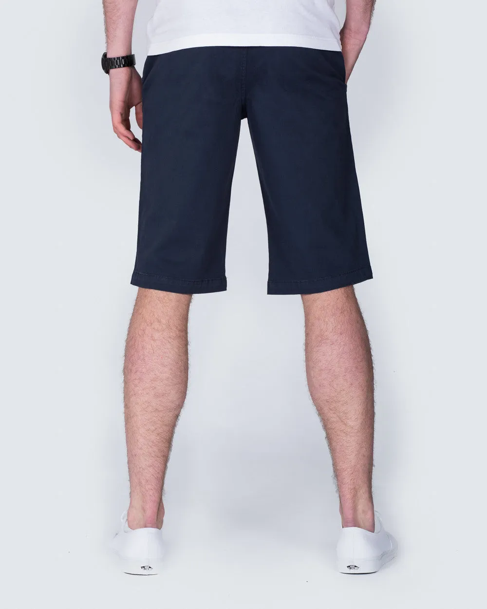 2t Stretch Chino Shorts (dark blue)