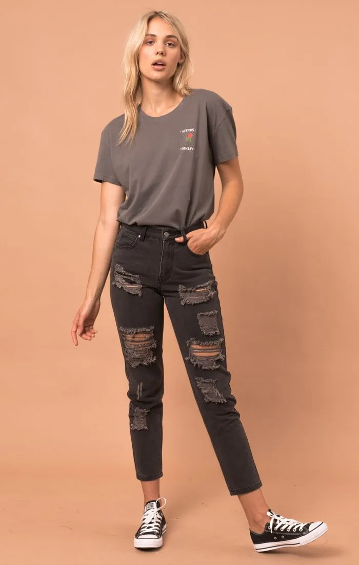 Afends Womens What You Want - Loose Fit Tee