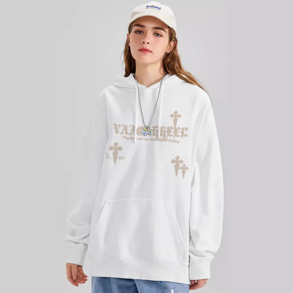 American High Street Cross Graphic Hoodies