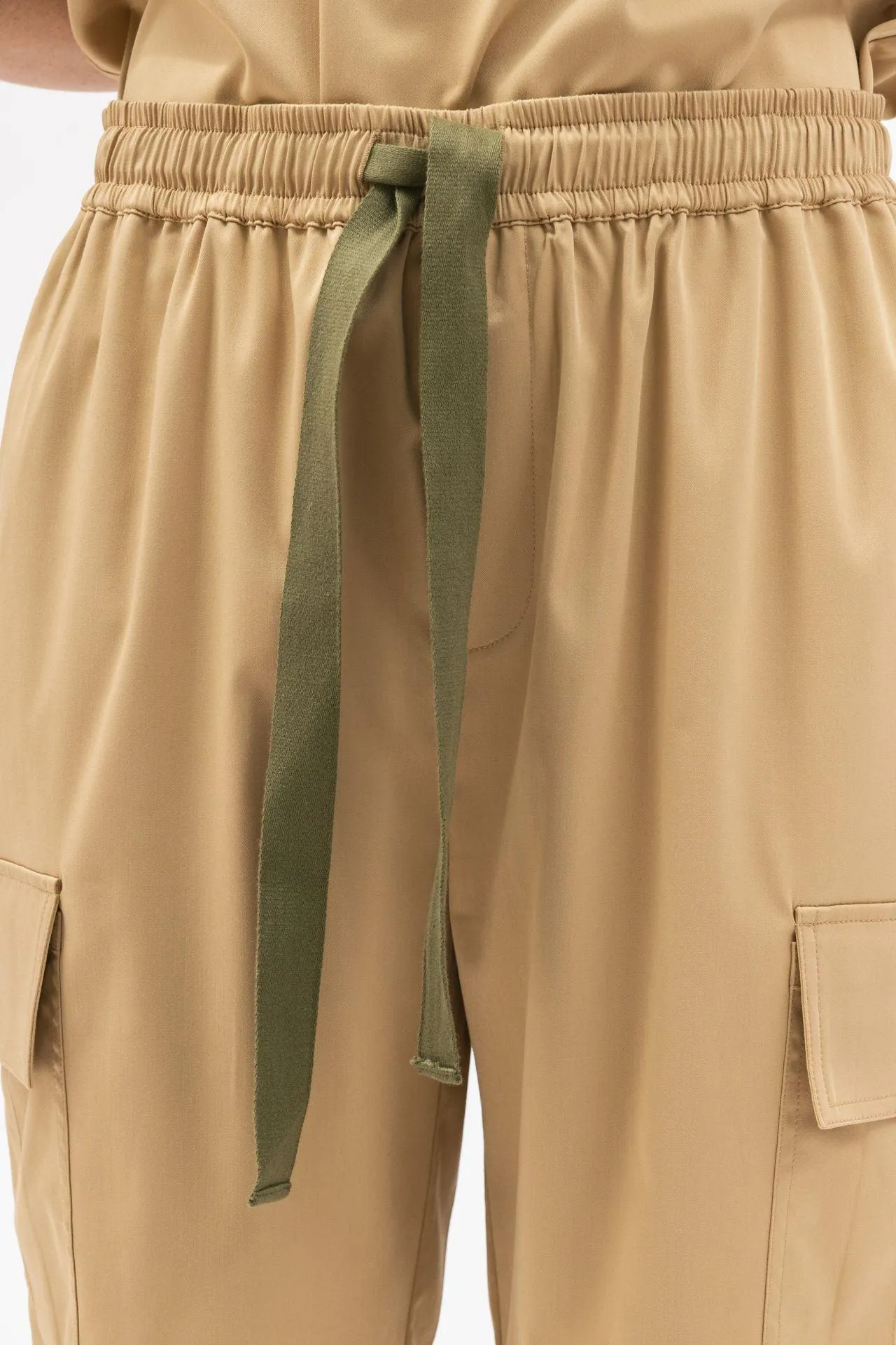 Bamboo Relaxed Fit Cargo Shorts