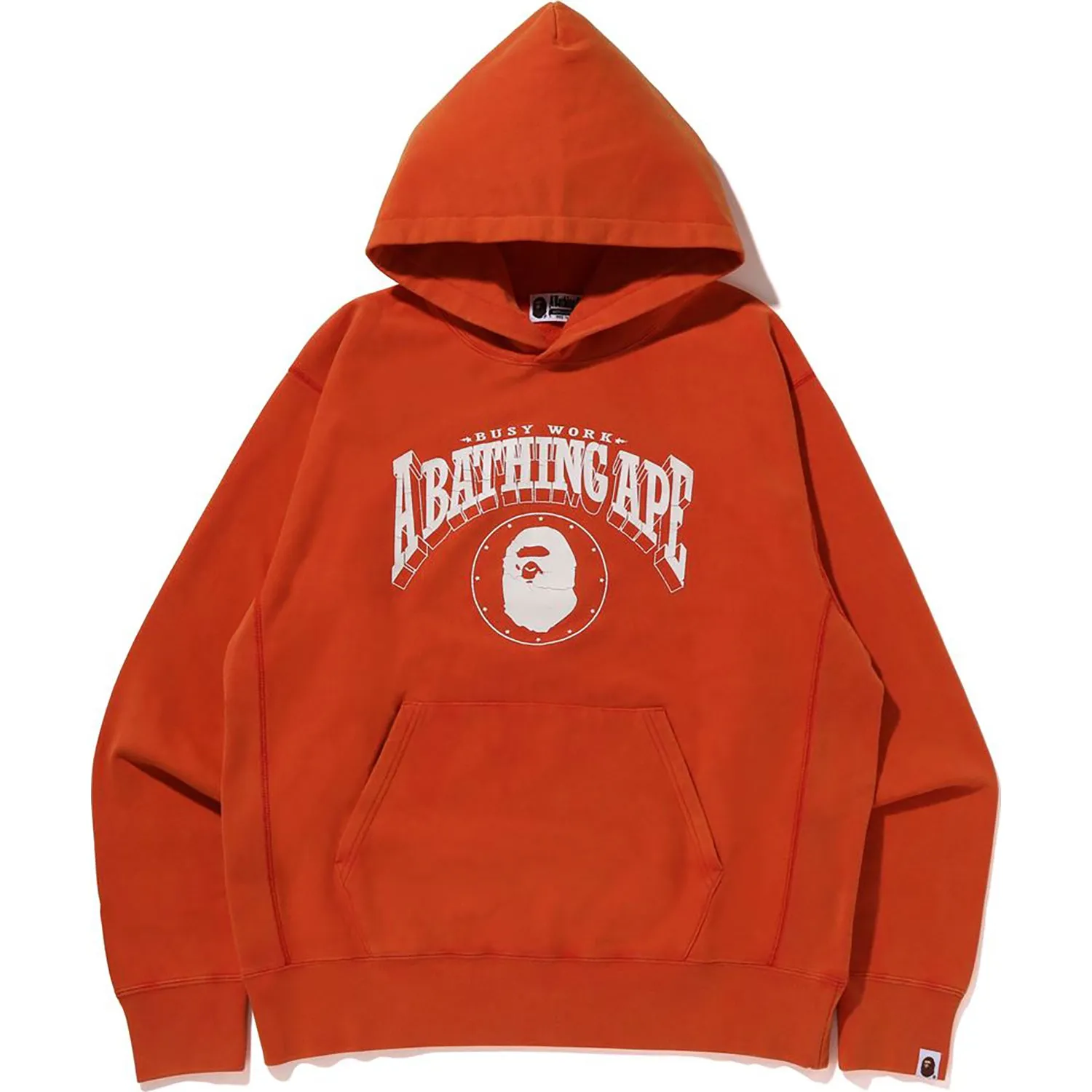 BAPE WASHED RELAXED FIT HOODIE M