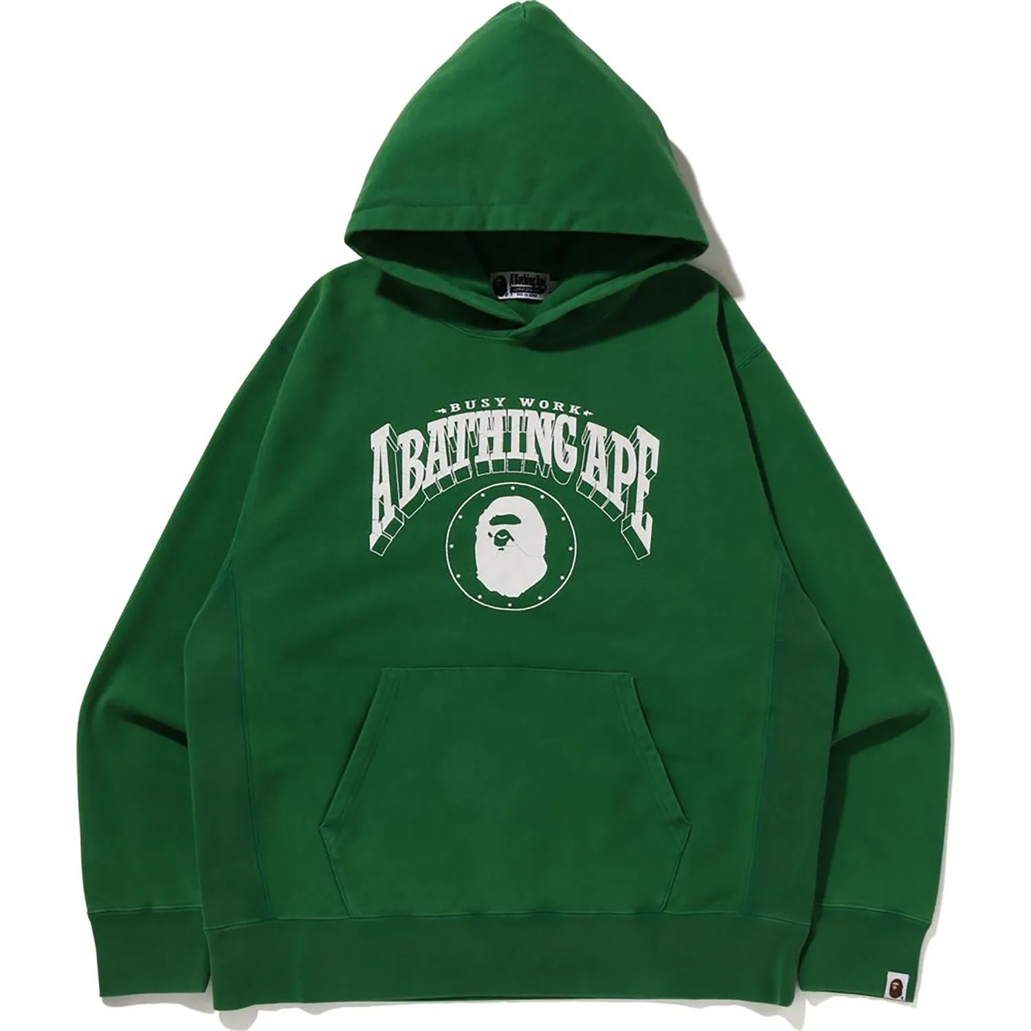 BAPE WASHED RELAXED FIT HOODIE M