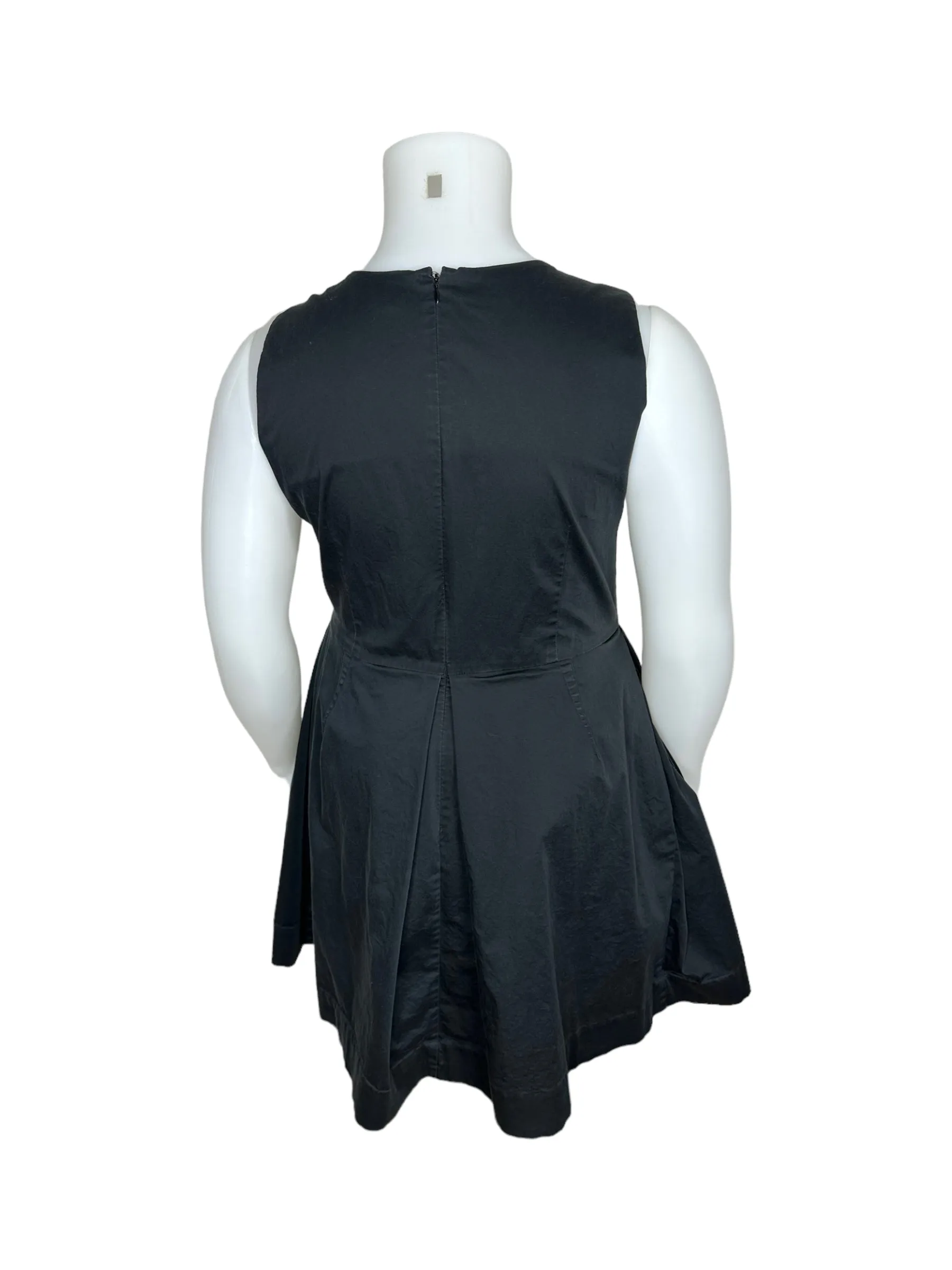 Black Shift Dress w/ Pockets