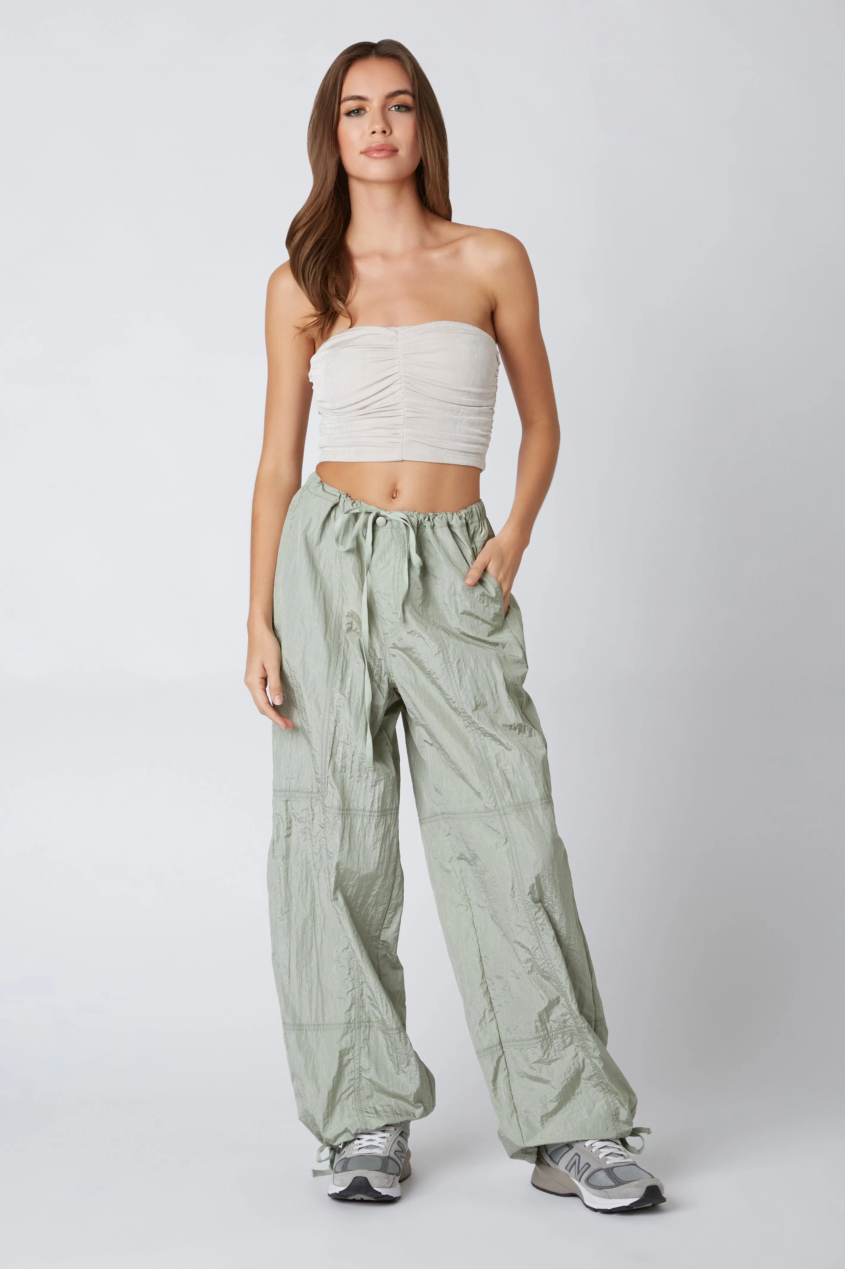 Crinkle Parachute Pant