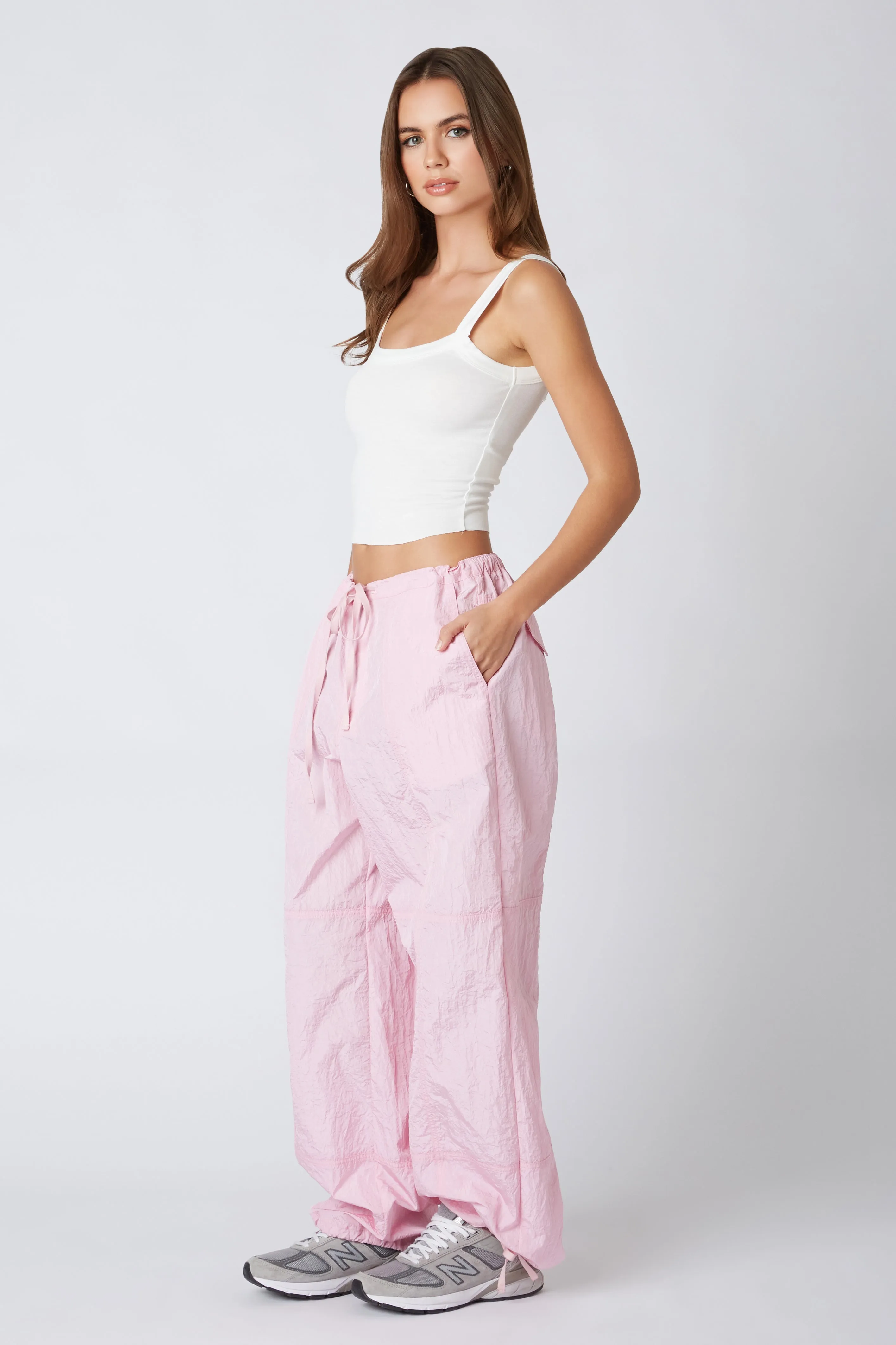 Crinkle Parachute Pant