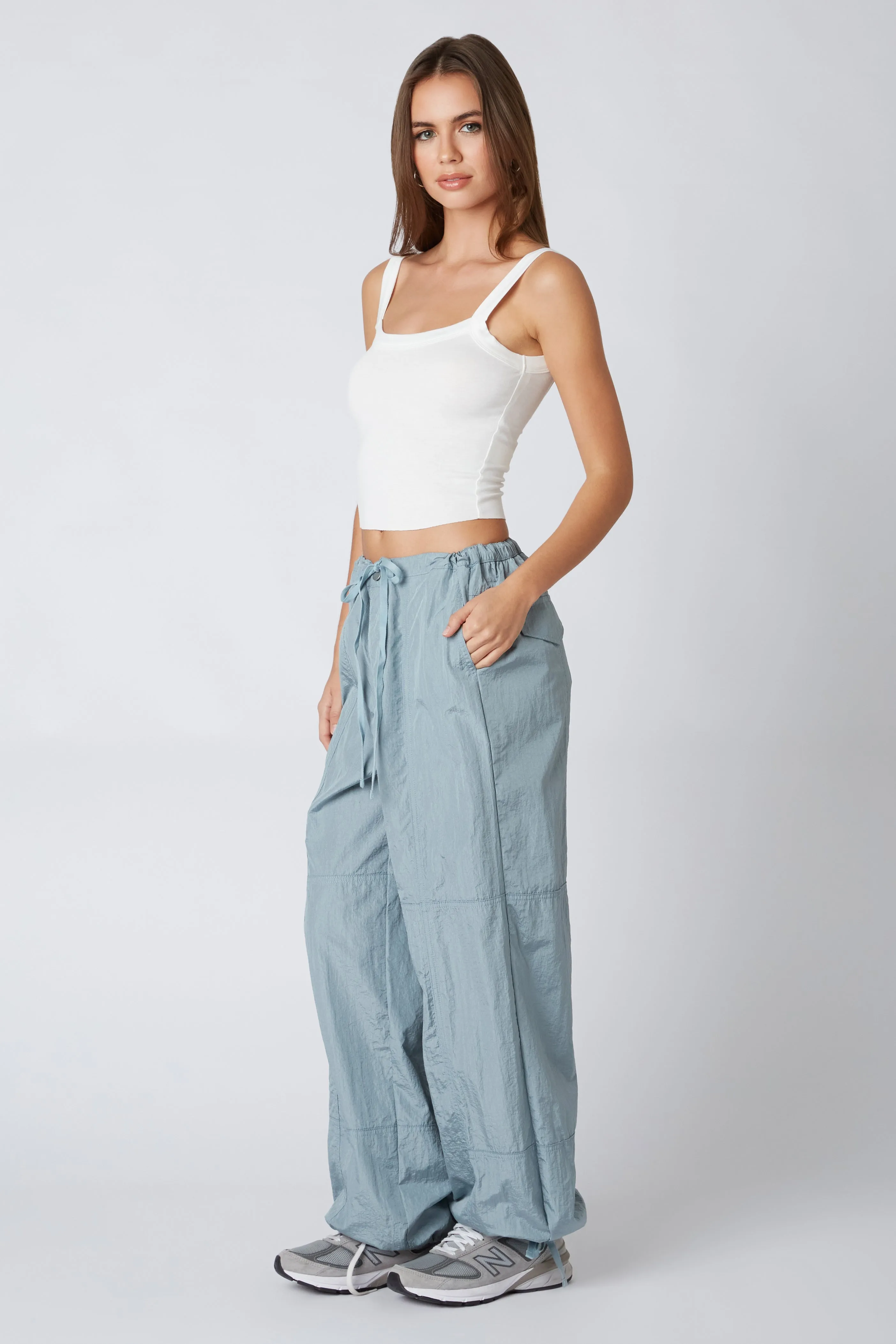 Crinkle Parachute Pant