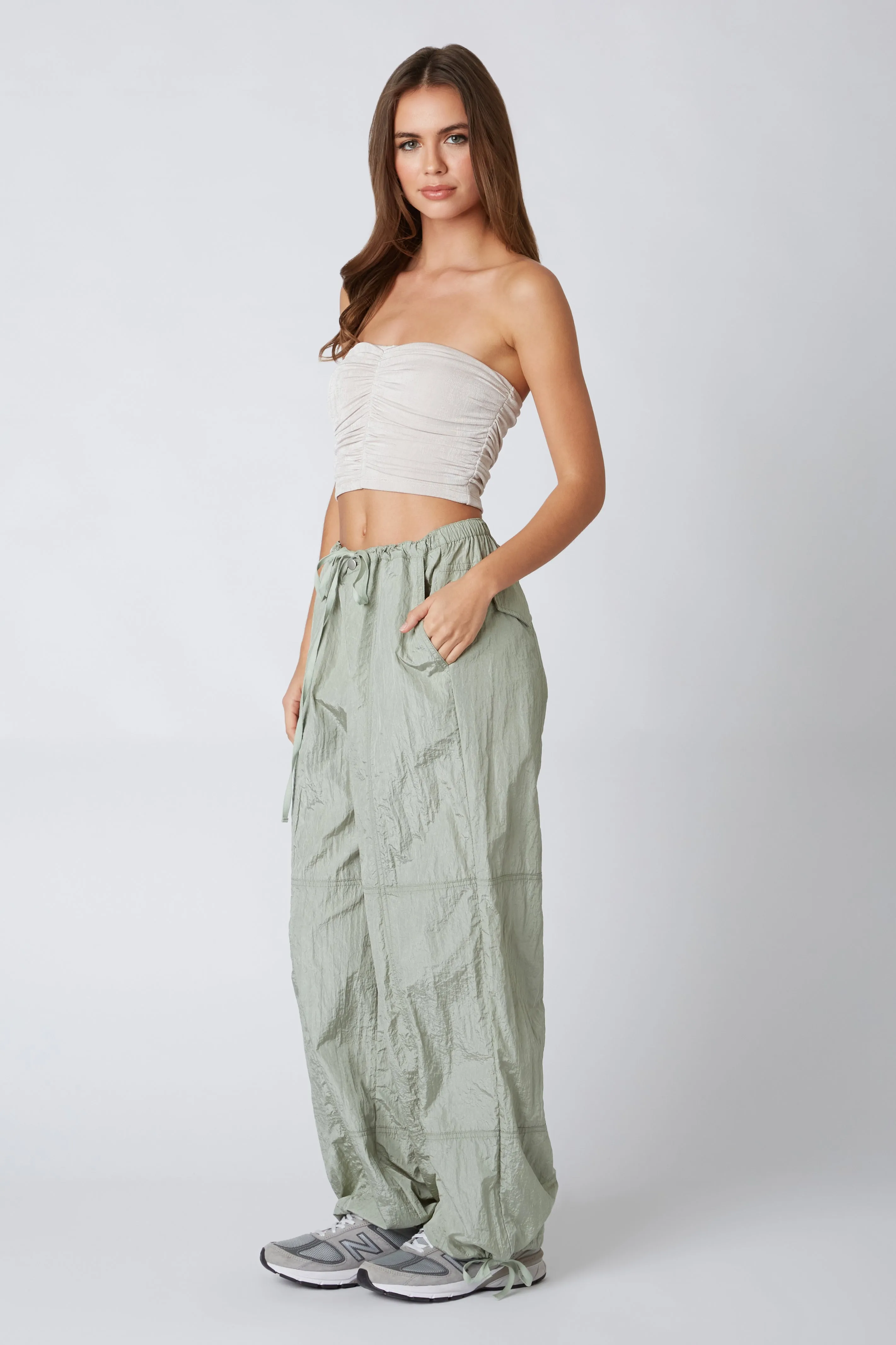 Crinkle Parachute Pant