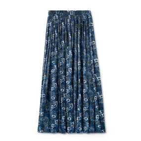 Elastic Waist Skirt IN: Floral