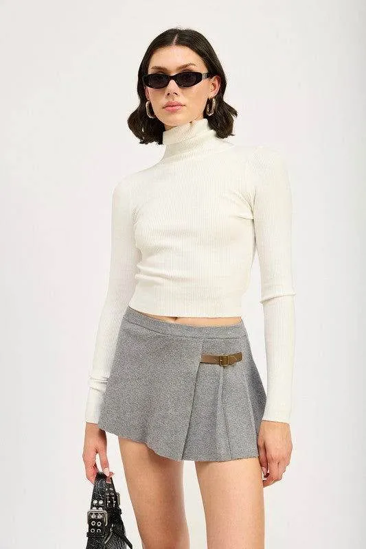 Emory Park Turtle Neck Long Sleeve Top