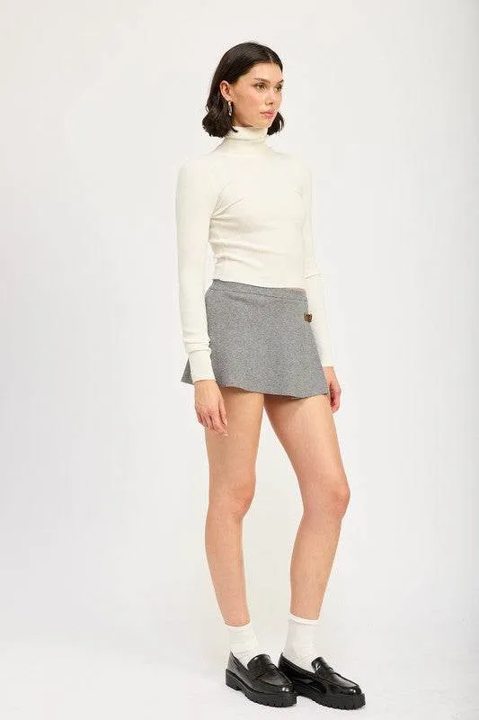 Emory Park Turtle Neck Long Sleeve Top