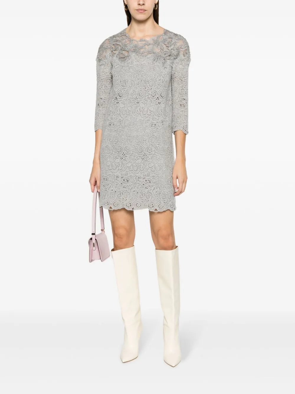 Ermanno Scervino Dresses Grey