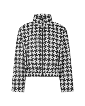 Felara-2 Houndstooth Puffer Jacket