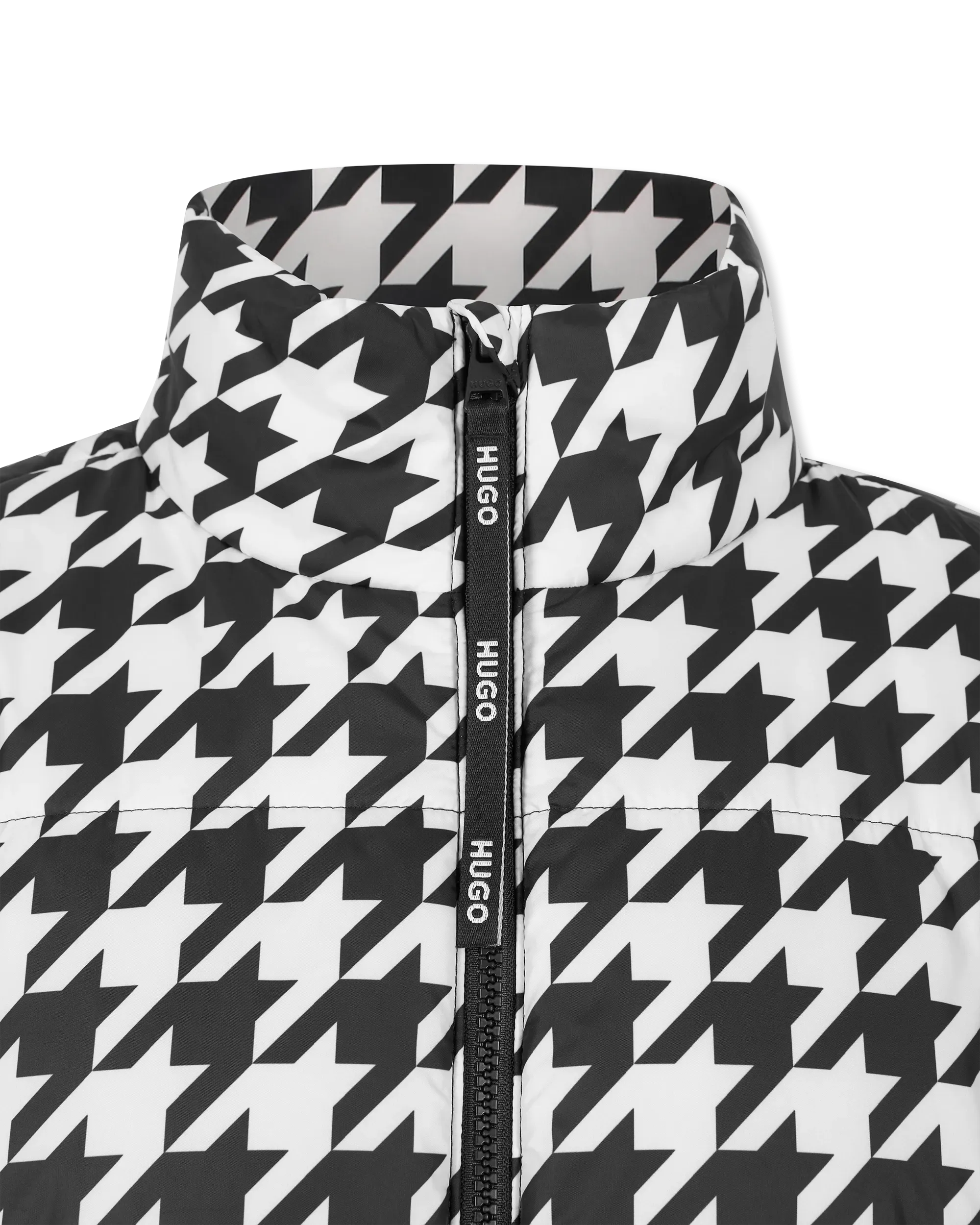 Felara-2 Houndstooth Puffer Jacket