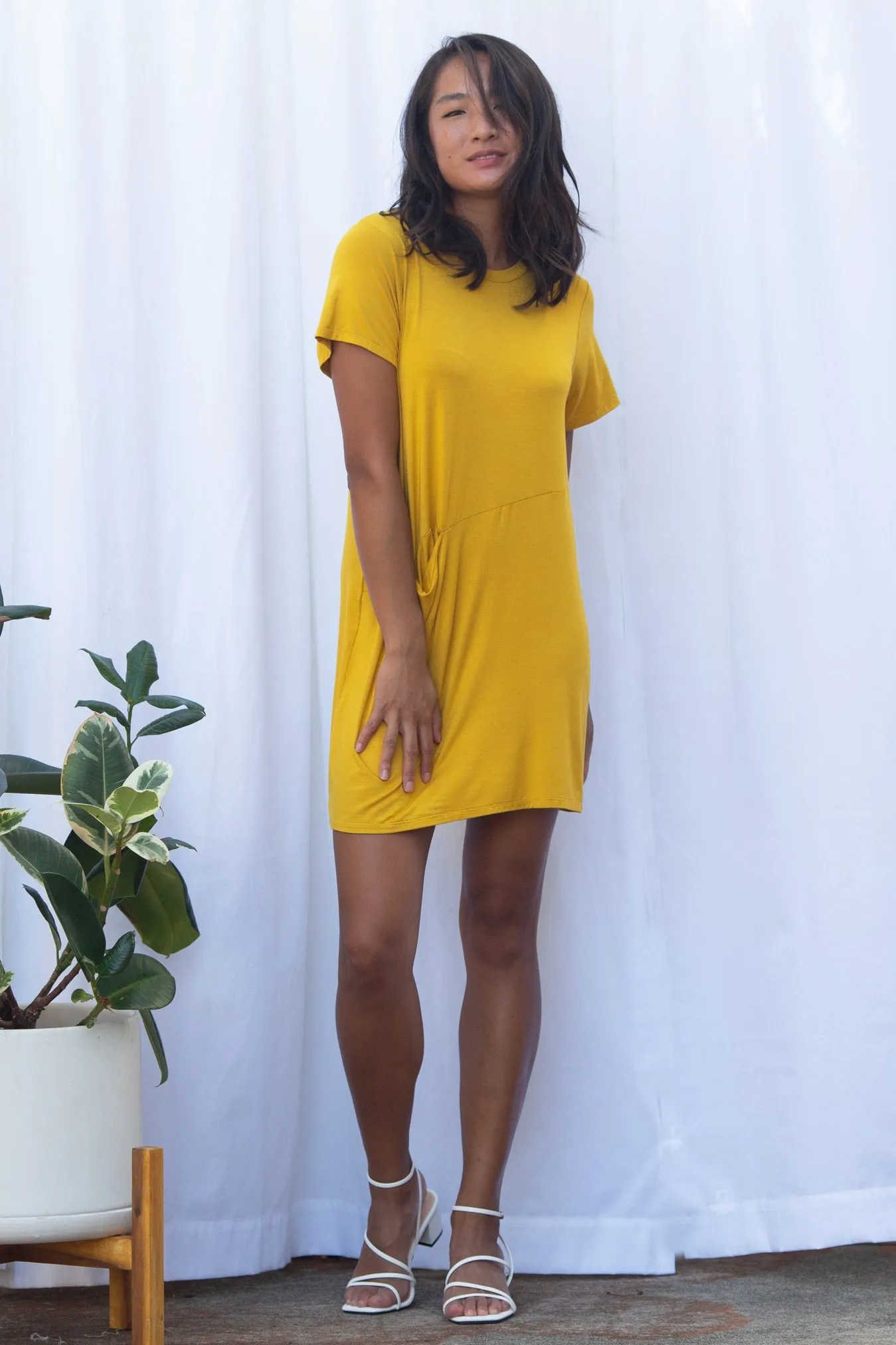 Fiona Shift Dress (Dandelion)