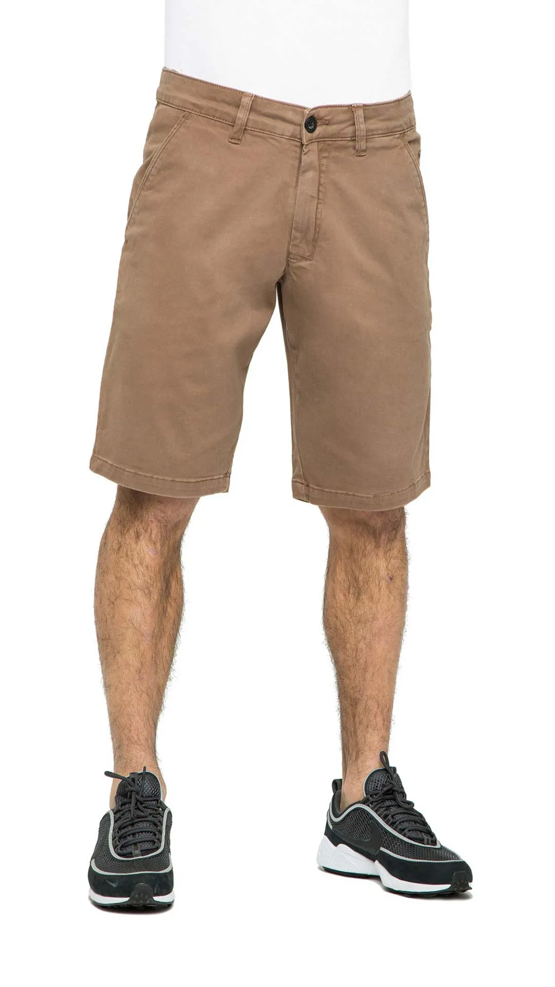 Flex Grip Chino Short - Brown