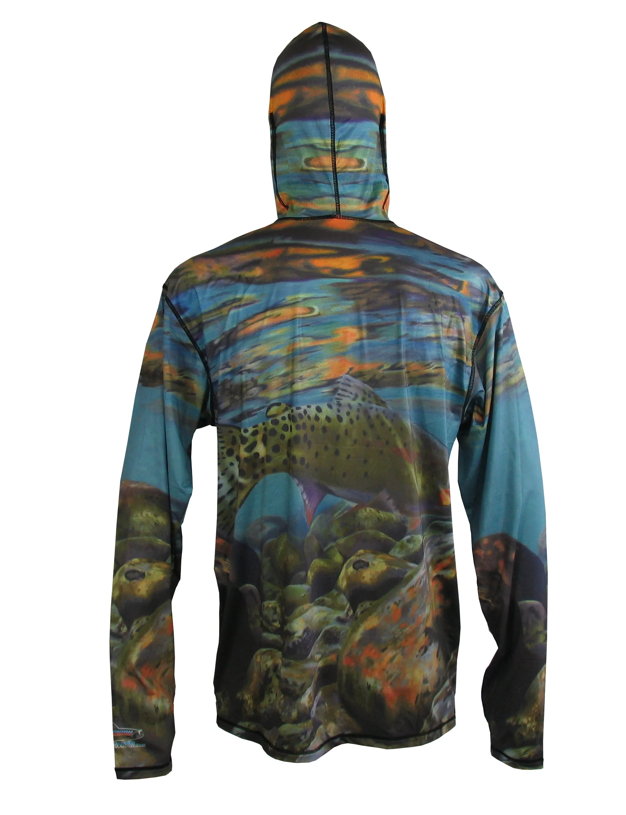 Freestone Cutthroat Graphic Fishing Hoodie