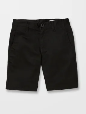 Frickin Chino Short - BLACK - (KIDS)