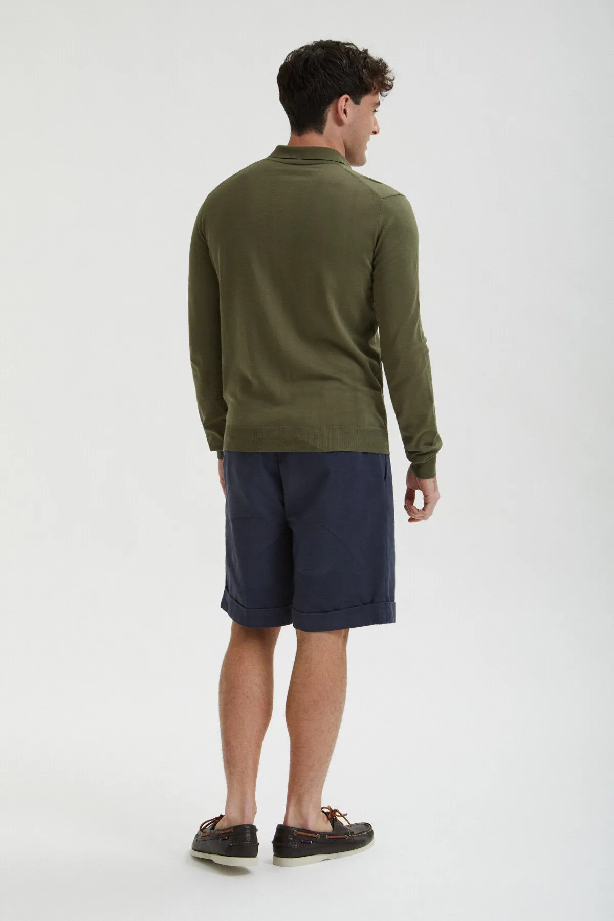 Gabardine Chino Shorts