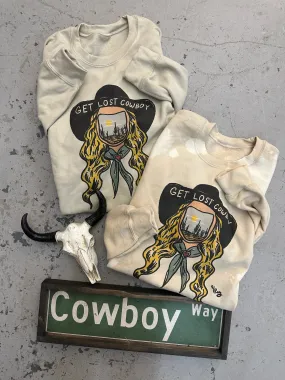 Get Lost Cowboy Graphic Sweatshirt (made 2 order) LC