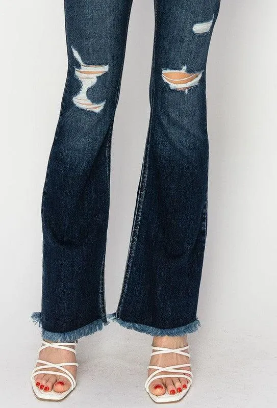 HIGH RISE WESTERN BOOT JEANS