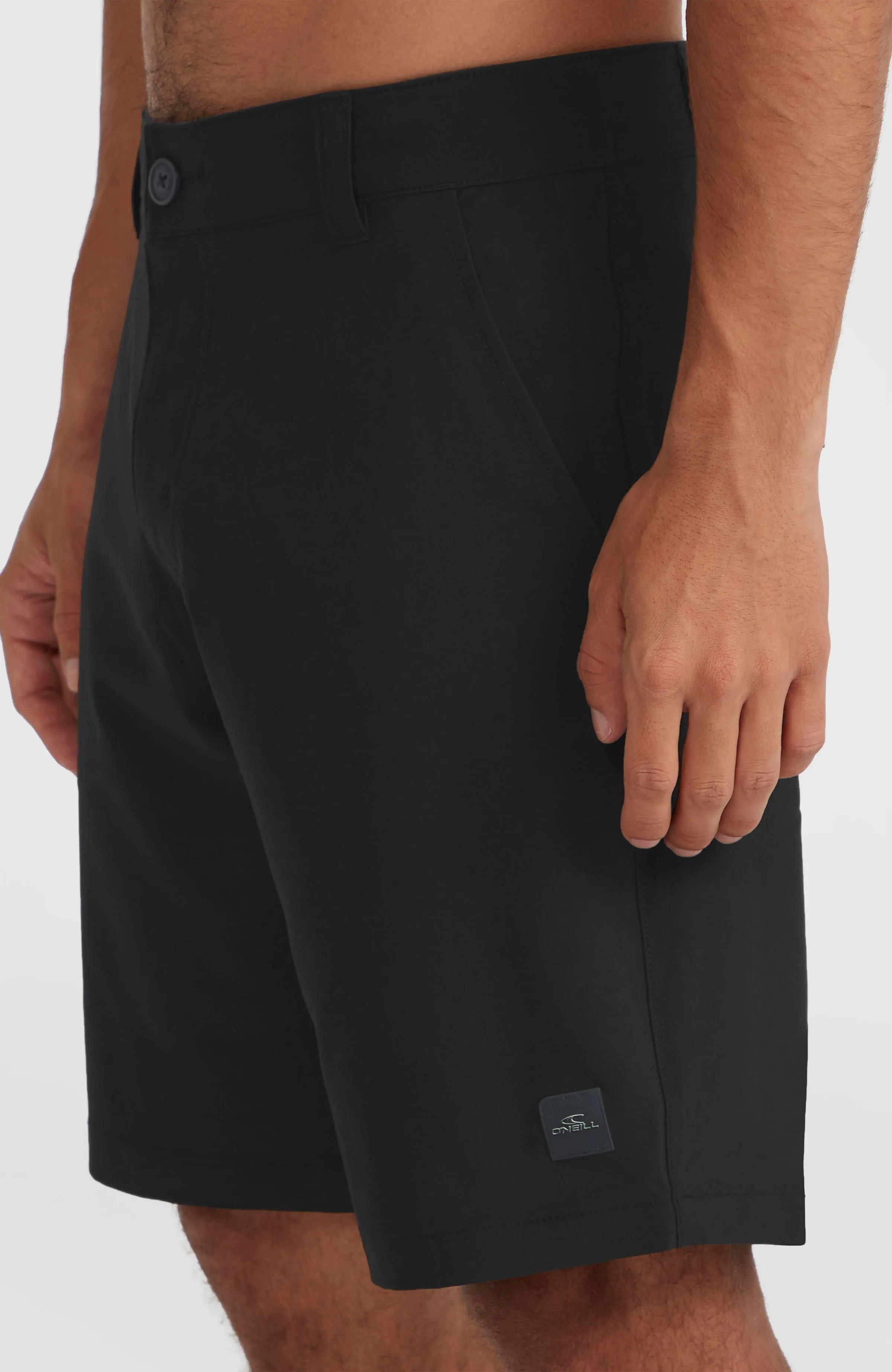 Hybrid Chino Shorts | Black Out