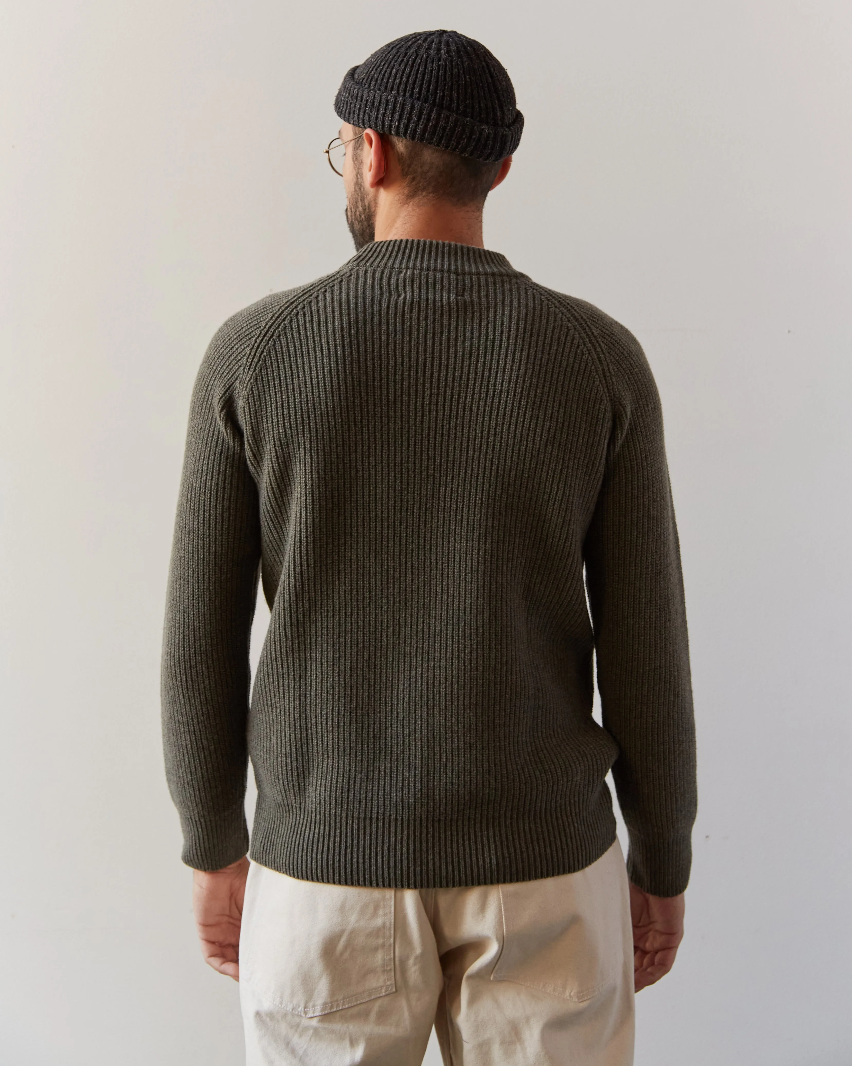 La Paz Prata Mock Neck Sweater, Green