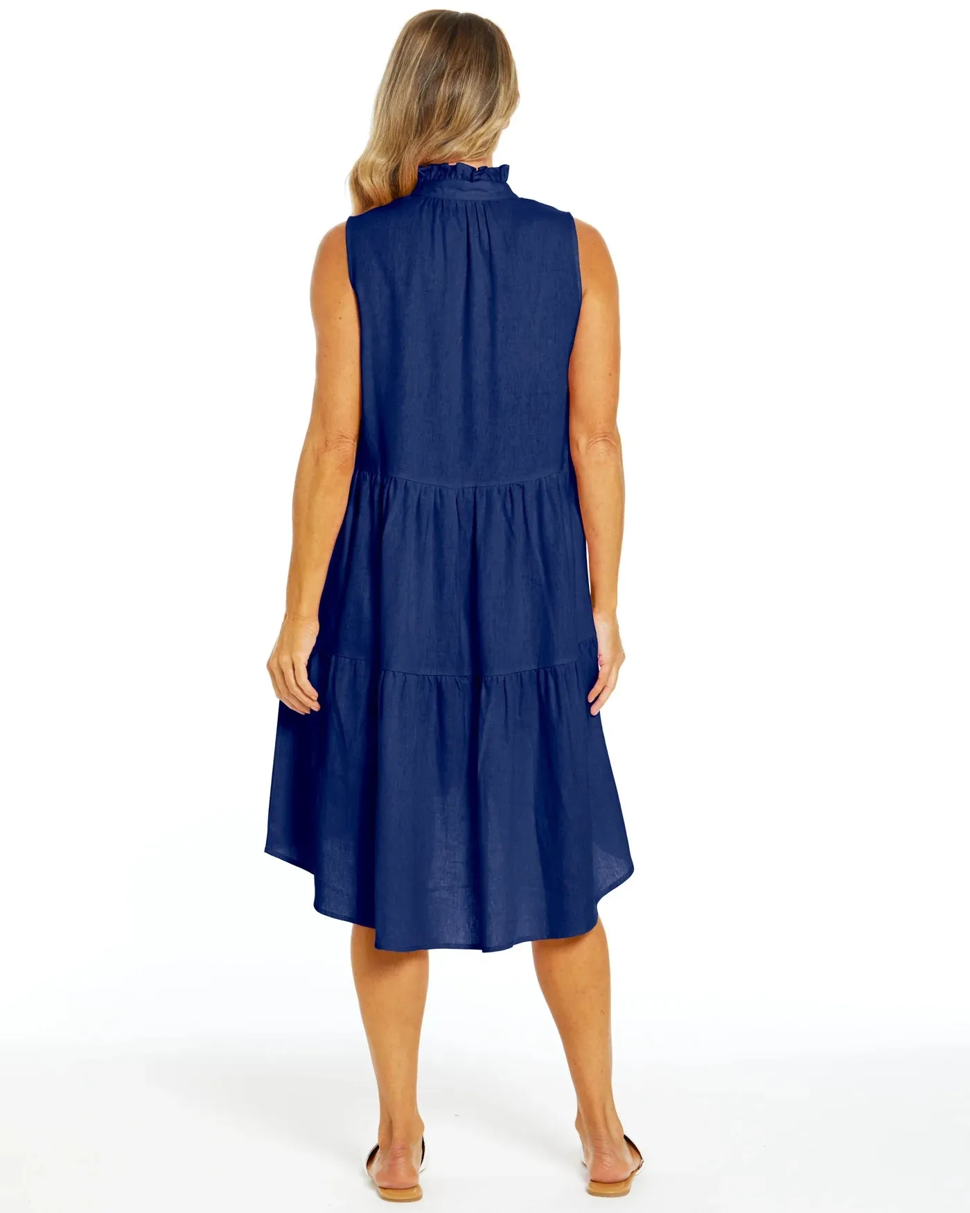 Libby Dress -Navy