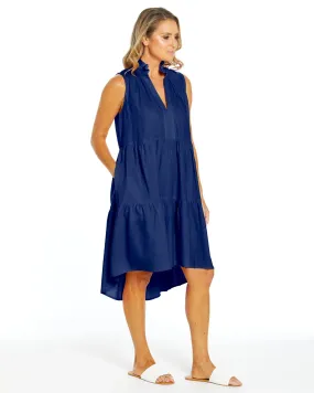 Libby Dress -Navy