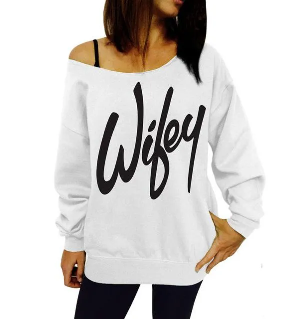 Loose Fit Women Graphic Pullover