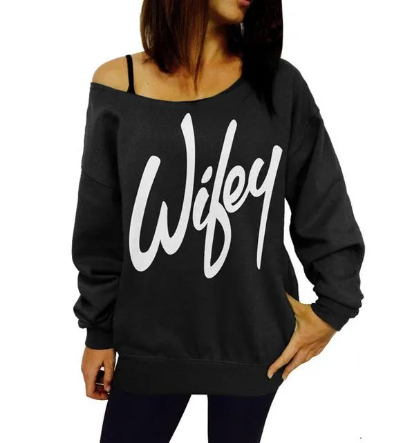 Loose Fit Women Graphic Pullover