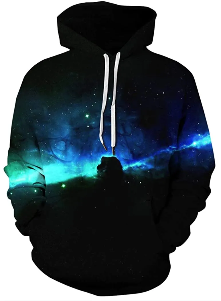 Men's Digital Print  Hoodie