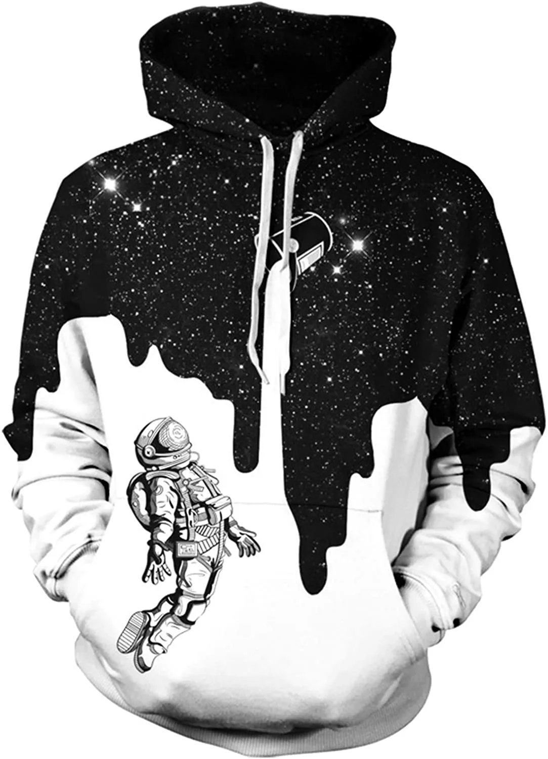 Men's Digital Print  Hoodie