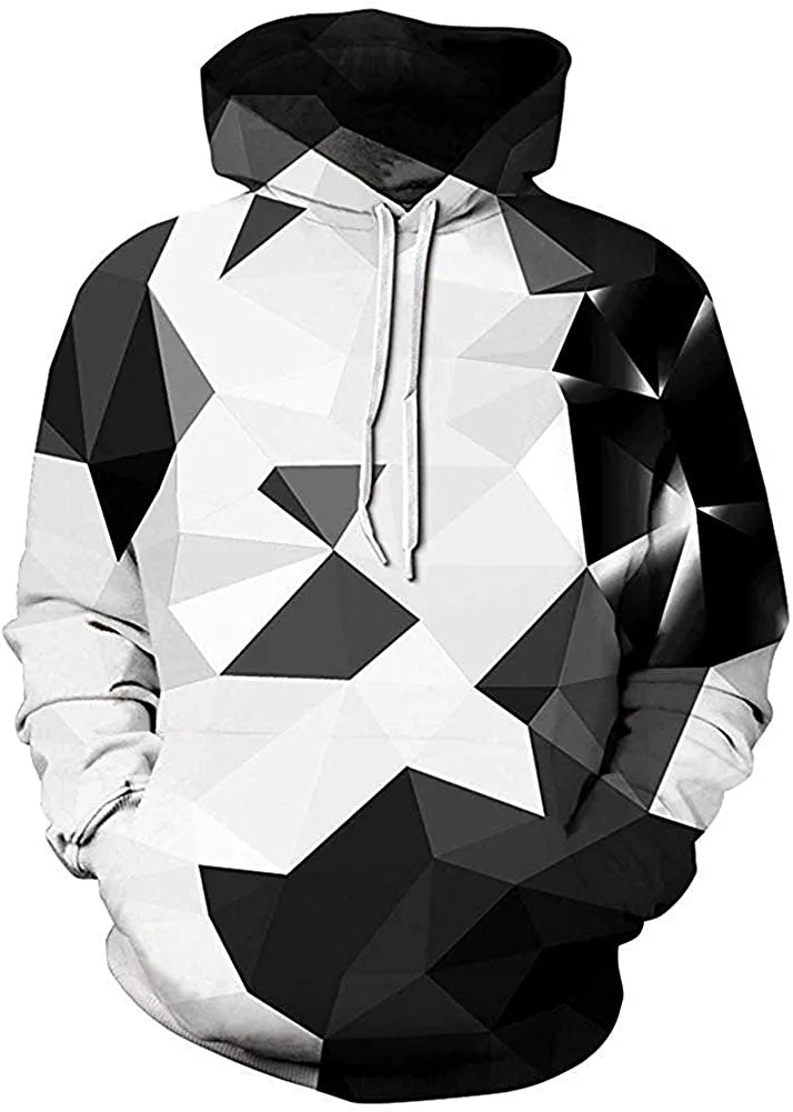 Men's Digital Print  Hoodie