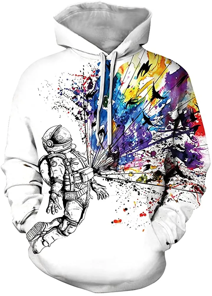 Men's Digital Print  Hoodie