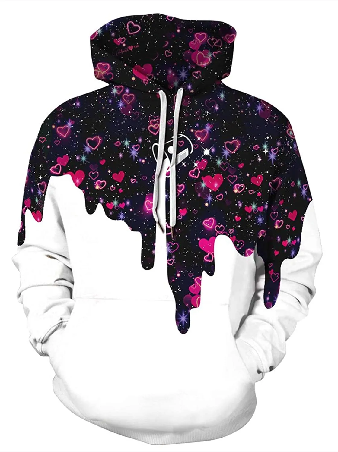 Men's Digital Print  Hoodie