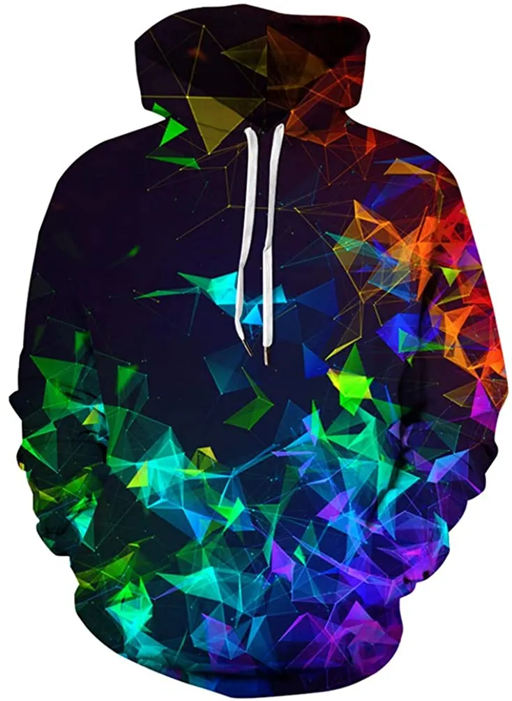 Men's Digital Print  Hoodie