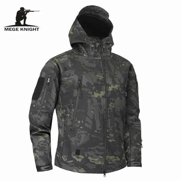 Men's Military Hoodie Camouflage Army Fleece Jacket (Free Shipping)