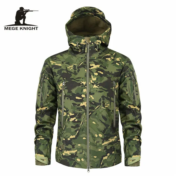 Men's Military Hoodie Camouflage Army Fleece Jacket (Free Shipping)