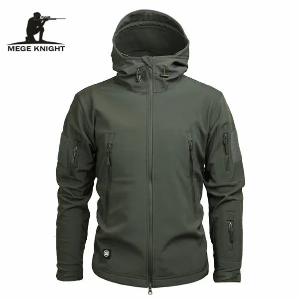 Men's Military Hoodie Camouflage Army Fleece Jacket (Free Shipping)