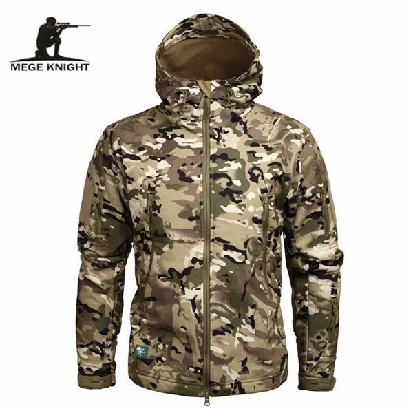 Men's Military Hoodie Camouflage Army Fleece Jacket (Free Shipping)