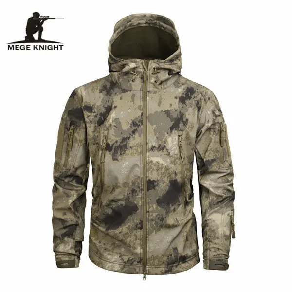 Men's Military Hoodie Camouflage Army Fleece Jacket (Free Shipping)