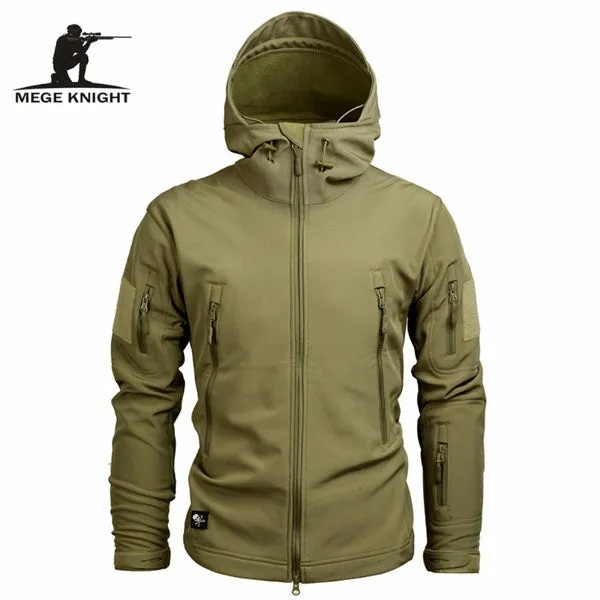 Men's Military Hoodie Camouflage Army Fleece Jacket (Free Shipping)