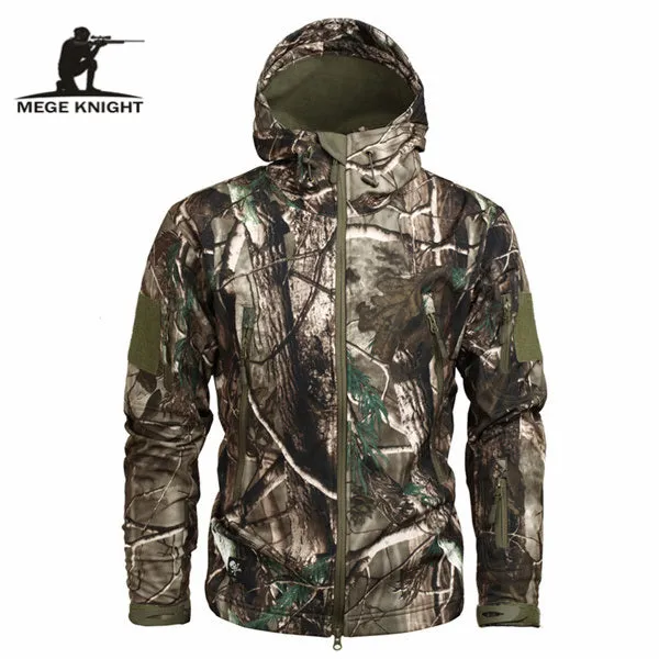 Men's Military Hoodie Camouflage Army Fleece Jacket (Free Shipping)