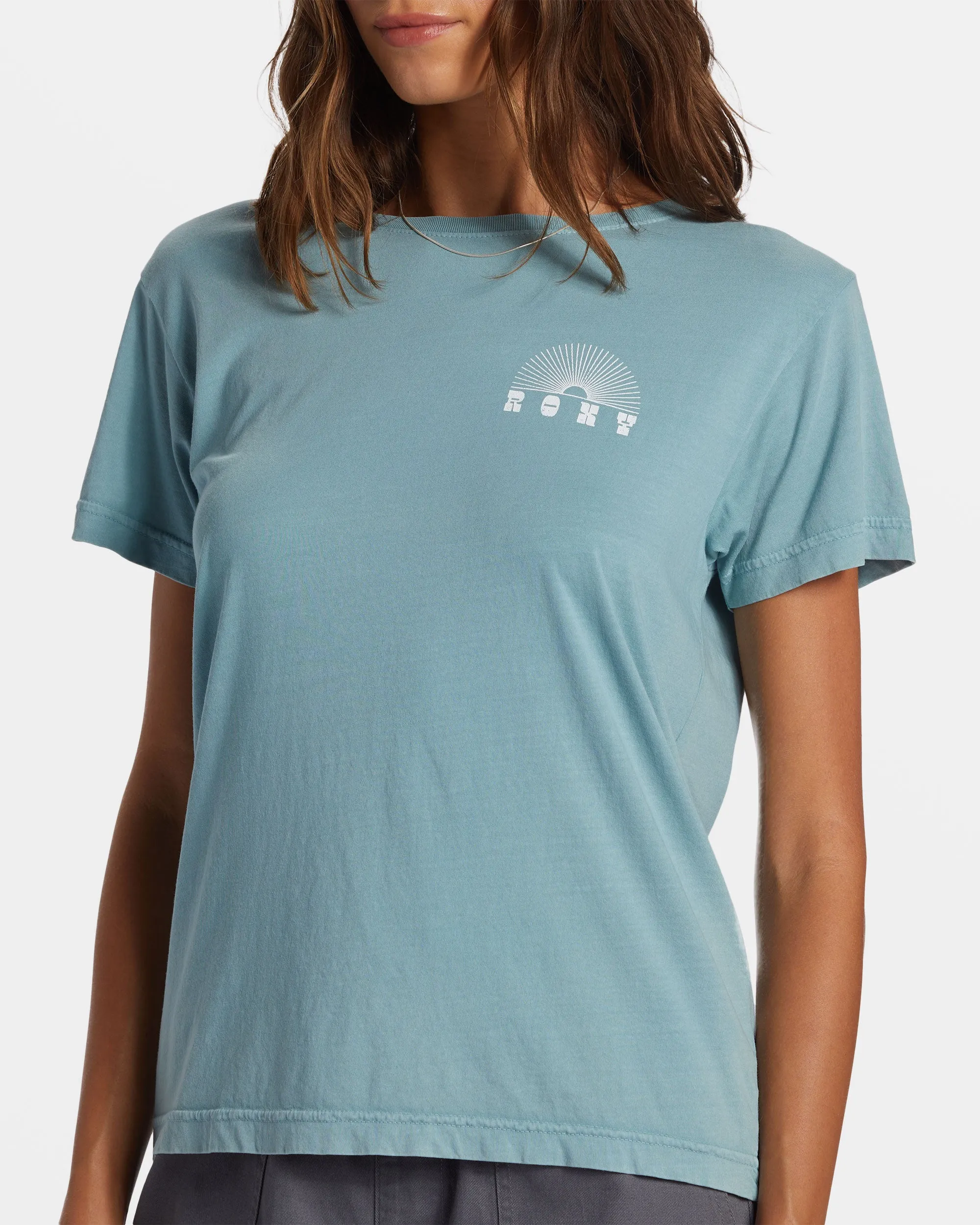 Paradise Peaks T-Shirt - Mineral Blue