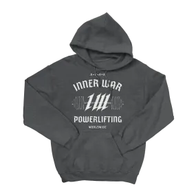 Powerlifting Charcoal Hoodie