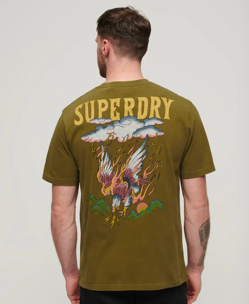 Superdry Tattoo Graphic Loose T-Shirt