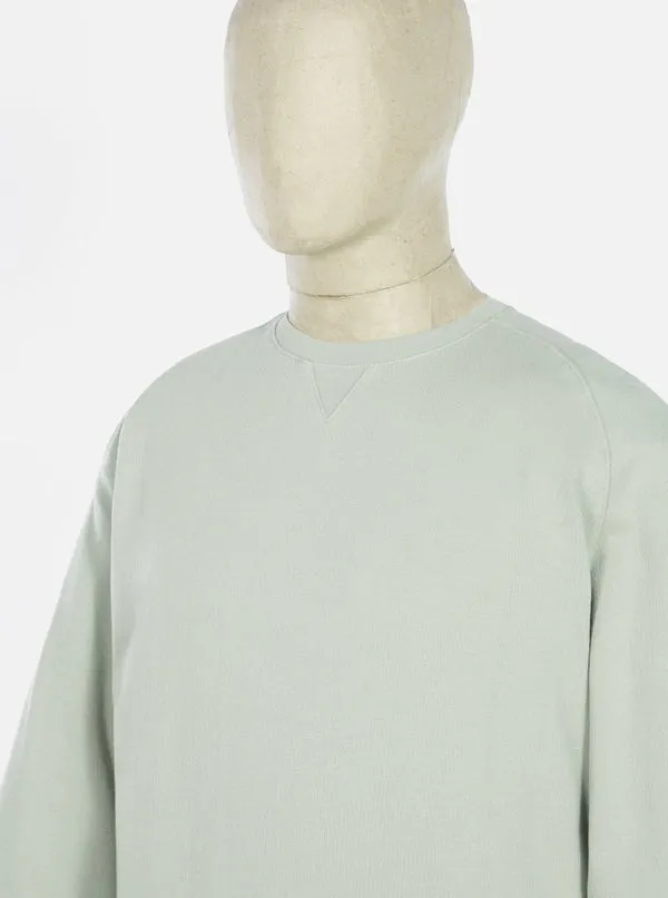 Universal Works Classic Crew Sweat - Cool Green