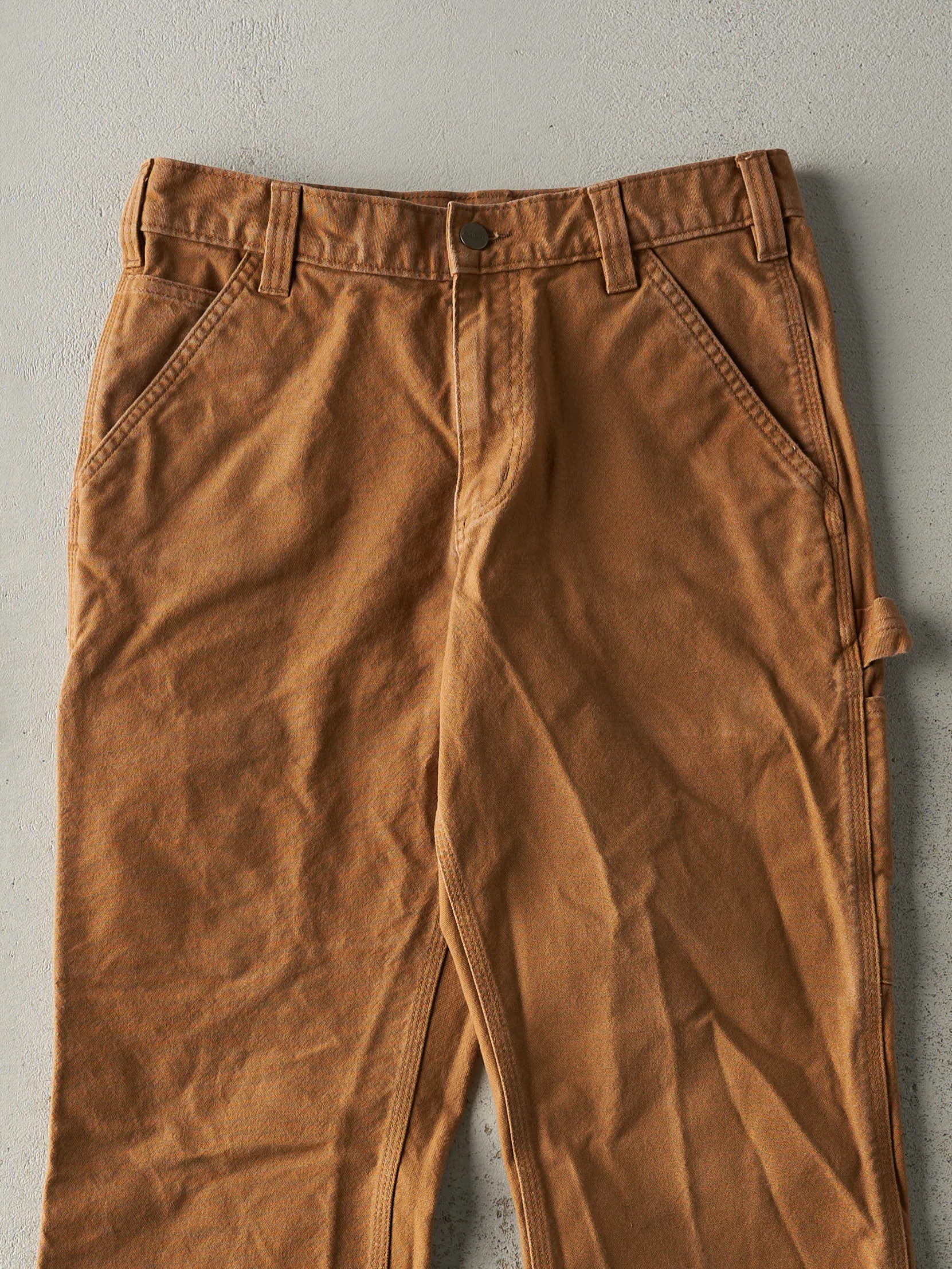 Vintage Y2K Camel Relaxed Fit Carhartt Carpenter Pants (30x31.5)