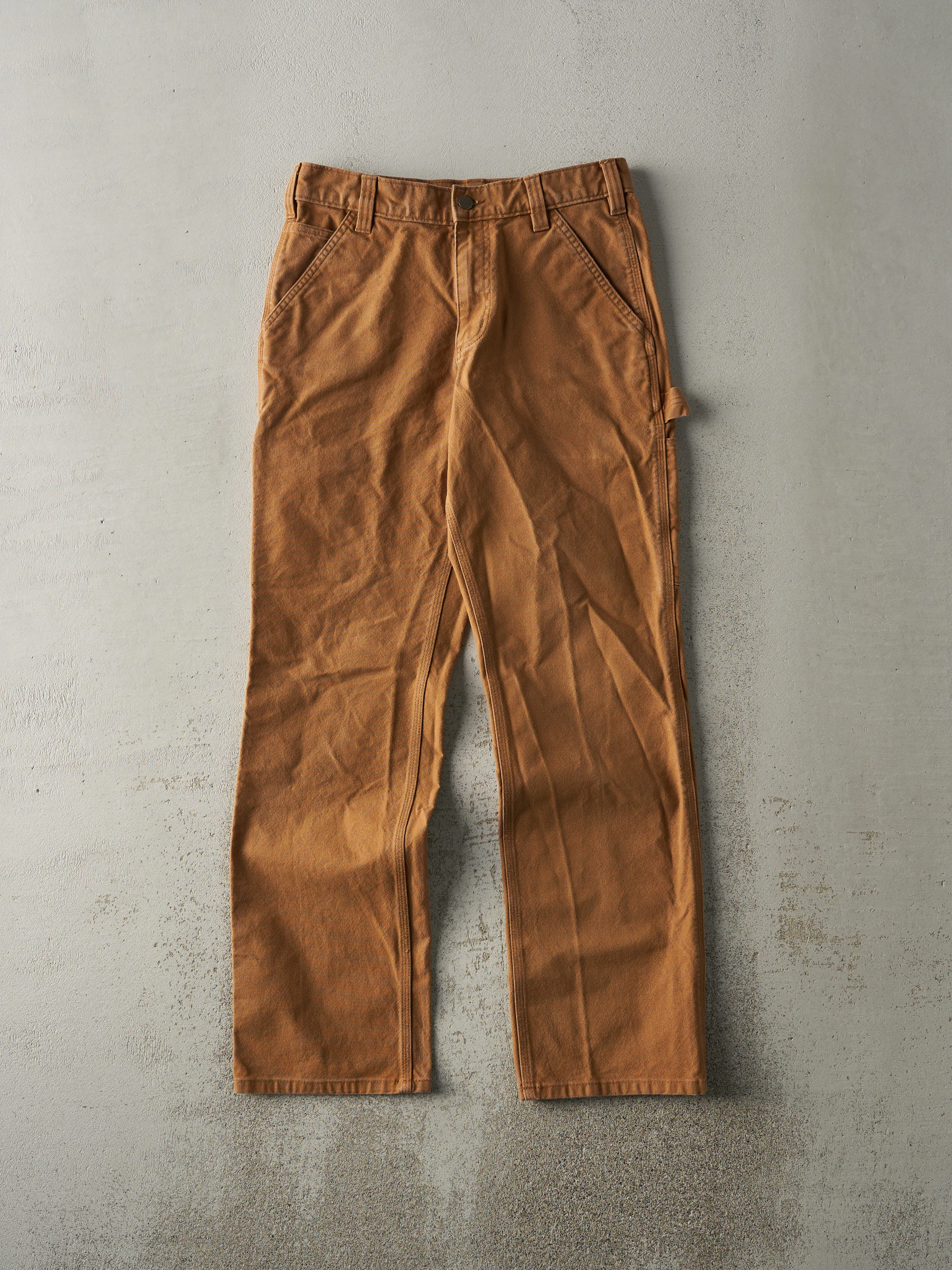 Vintage Y2K Camel Relaxed Fit Carhartt Carpenter Pants (30x31.5)