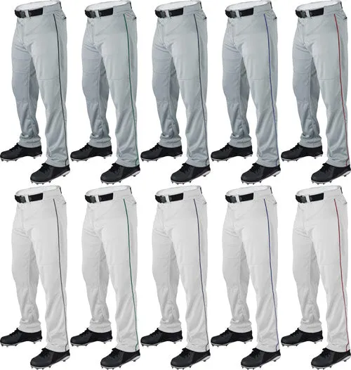 WILSON RELAXED FIT BASEBALL PANTS WITH PIPING